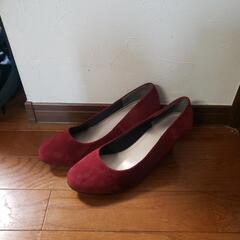 4L  ワインレッド　靴 パンプス