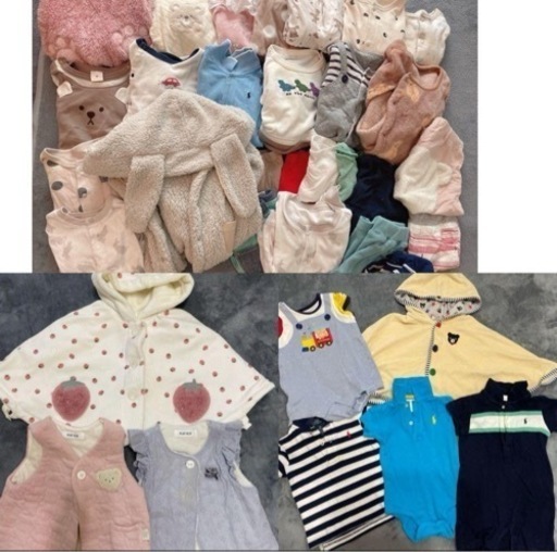 １着100円以下  子供服32着まとめ売り‼️