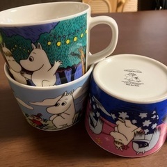 ちょっと大きめマグカップ3個の画像