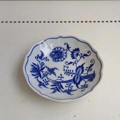 0422-090  お皿 カールスバード　ボヘミア　ブルーオニオン