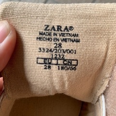 ZARAキッズ★シューズの画像