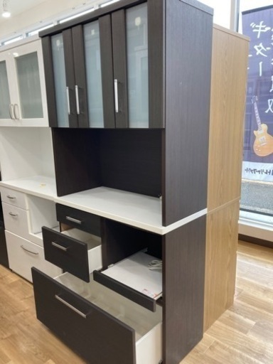 【トレファク高槻店】取りに来れる方限定！ニトリの3枚扉レンジボードのご紹介です！