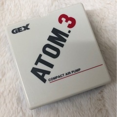 【中古品】GEX ジェックス 携帯用 乾電池式 エアポンプ アトム3 クリップ付き 釣り 停電時の代用など 飼育 淡水魚 海水魚　 の画像