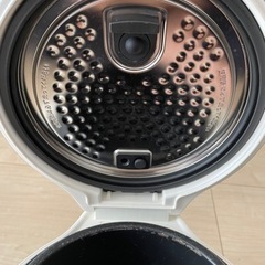 【使用感強】バルミューダ　ザ　ゴハン　３合炊き炊飯器(K03A)の画像