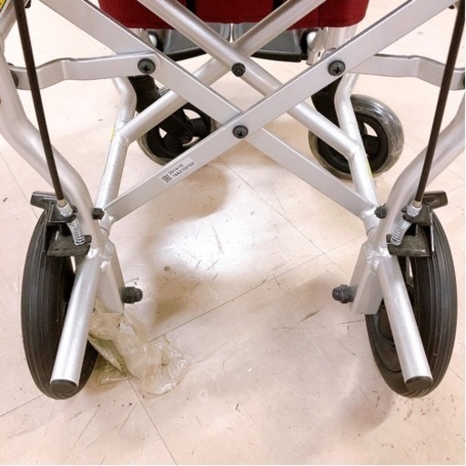 未使用品　カワムラ 簡易車椅子 介護 介助 SY1-KA4N-35