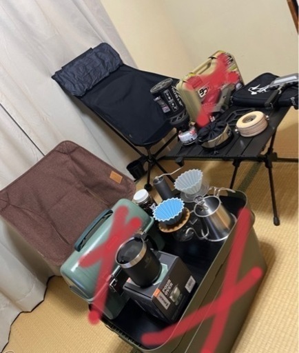 【値下げしました】キャンプ用品まとめて（赤❌以外のもの）※分割払い可