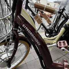 😎新品未使用😎21テクノロジー😎20インチ😎電動アシスト付き自転...