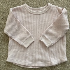 UNIQLO BABY  ワッフルクルーネックT(長袖)