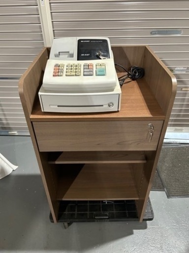 SHARP シャープ　レジスター　XE-A127  レジ台付き