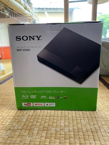 SONY  ブルーレイディスク　DVDプレイヤー
