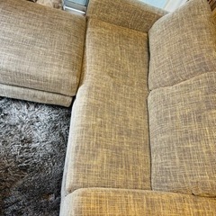 家具 ソファ 2人掛けソファの画像
