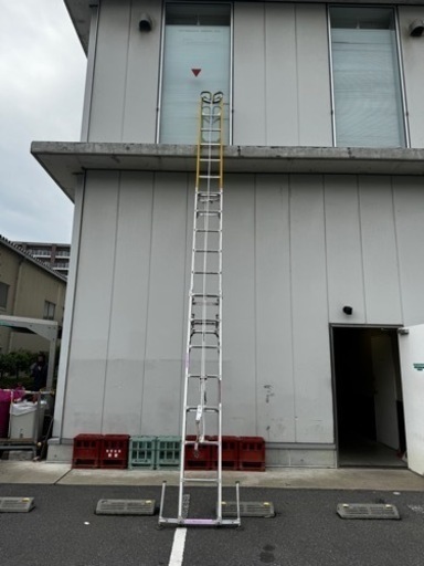 中尾三段梯子 軽太 7.2m