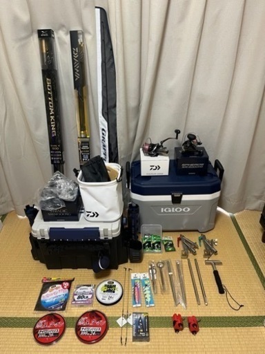 【値下げしました】釣具セット（約25万円相当品※分割払い可）