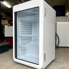 札幌市内配送可 21年製 SC&R 家庭用冷蔵ディスプレイクーラー 100L