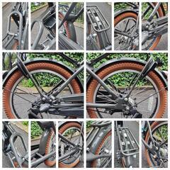 カラーコーデ デュアルドライブ ビッケ モブ ダークグレイ 24/20インチ