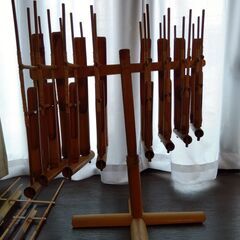 インドネシアの楽器（アンクルン）