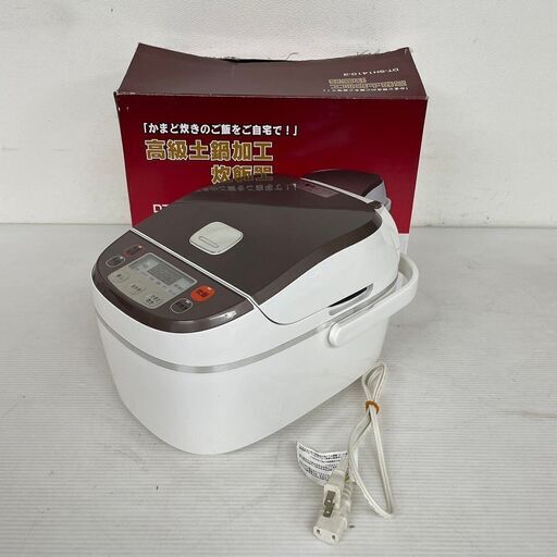 大栄 高級土鍋加工 炊飯器 2合～6合炊き かまど炊き 炊飯 電子ジャー キッチン 調理家電 DT-SH1410-3 2010年製