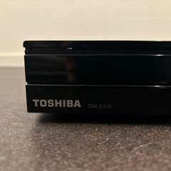 東芝　ブルーレイレコーダー　DBR-z310の画像