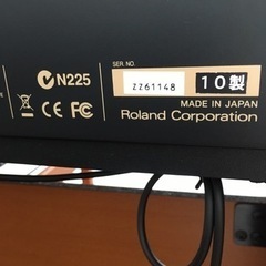 e191 Roland HP302 LC 2010年製　電子ピアノ　ローランドの画像