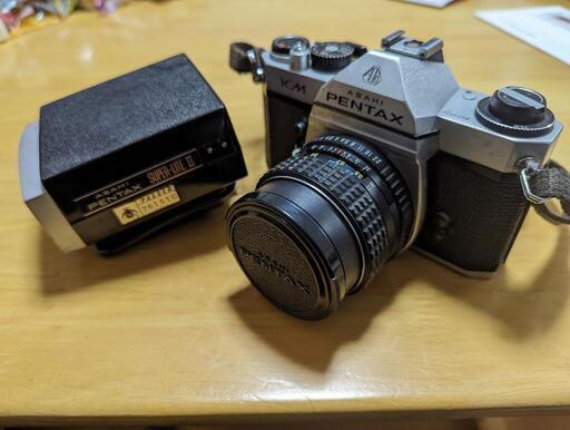 決まりました　ペンタックス　ＫＭ フィルム一眼レフカメラ　当時物