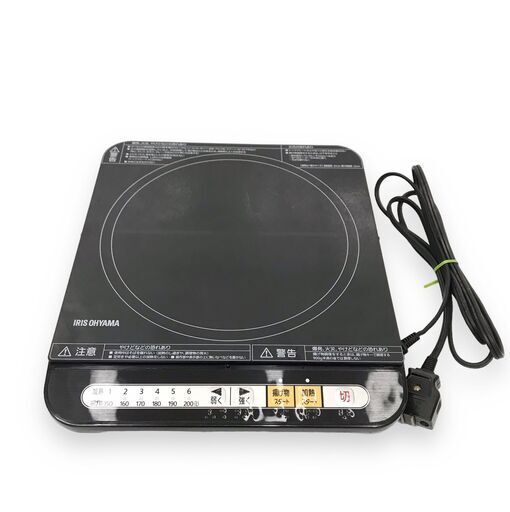 24Y231 ジ2 IRIS OHYAMA アイリスオーヤマ IHコンロ IHK-T33 1400W 2017年製 中古品