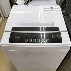 ★ジモティー割有★　ｱｲﾘｽ　６kg 洗濯機 　IAW-T602　２０２１年製　IK-535