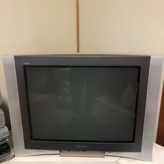 【決まりました】ジャンク品　SONY　家電 テレビ ブラウン管テレビ