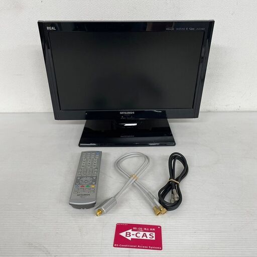【MITSUBISHI】 三菱電機 REAL 19V型デジタルハイビジョン液晶テレビ LCD-19LB1 2010年製