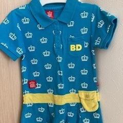 BABYDOLL 半袖　ワンピース　100㎝　子供服　ポケット付...