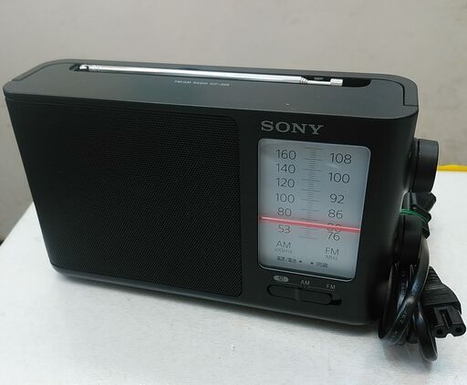 セール！品質保証☆配達有り！3000円(税別）SONY ラジオ AM・FM 2020年製