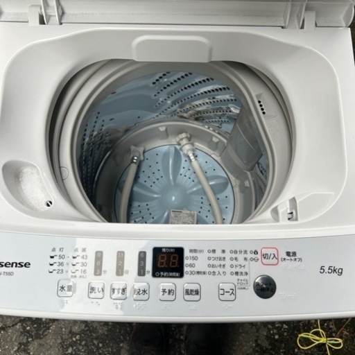 2020年製 Hisense 5.5キロ洗濯機