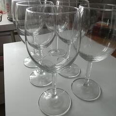 立川駅可6個セット 食器 コップ、ワイングラス         の画像