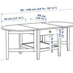 玄関先まで取りに来てくれる方限定★カフェテーブルの画像