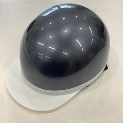 ＊【未使用品】 ハーフキャップヘルメット 白ツバヘルメット HB...