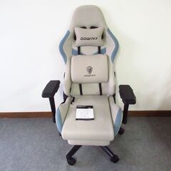 売り切れました DOWINX LS-6668 SERIES ゲーミングチェア　オットマン付き　振動リラクゼーション動作良好の画像
