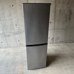 決まりました【中古】GW特価 札幌 引取歓迎 冷凍冷蔵庫 2ドア IRIS OHYAMA アイリスオーヤマ KRSE-16A-BS 2019年 162L 【札TB01】