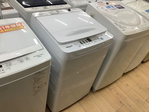 Hisense(ハイセンス)の洗濯機のご紹介です！！