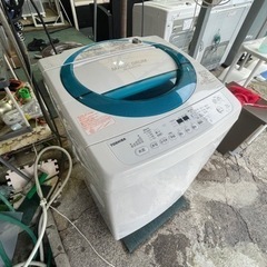 【リサイクルサービス八光】2017年製　東芝　AW-D835(L) [全自動洗濯機 8kg 風乾燥機能付（3kg） ディープブルー]の画像