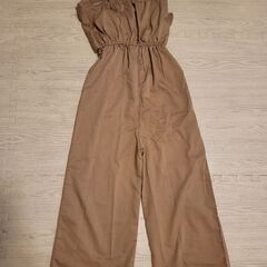 【美品】レディース オーバーオール 服 つなぎ リボンの画像