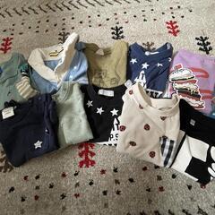 ベビー服(80センチ11枚)(1000円→500円)の画像