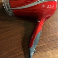 【大風量】TESCOMプロテクトイオンヘアードライヤー レッド ...