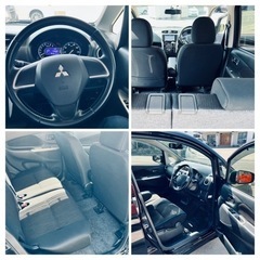 値下げ！　お買い得・・・EKカスタムターボ　B11W　ブラック　総額220000円　安いと思います！の画像