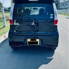 値下げ！　お買い得・・・EKカスタムターボ　B11W　ブラック　総額220000円　安いと思います！の画像