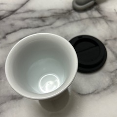 フランフラン 大理石　ゴールドシノワズリのサーモタンブラー  ダブルウォールタンブラーの画像