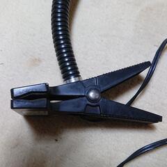 電気スタンド 蛍光灯 クリップの画像
