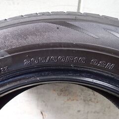 【お取引終了！】★中古 205/60R16 BS REGNO GRVⅡ 2本セット！の画像