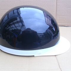 【購入済み！
】美品！ツバ付き　ヘルメット（黒）◆彦根市～の画像