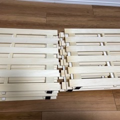 セミダブルベッド　すのこの画像