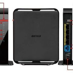 バッファロー社製のWi-Fiルーターの画像