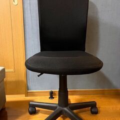【お渡し確定しました】引渡は5/28まで｜パソコンデスク チェア セット 幅120cm ブラックの画像